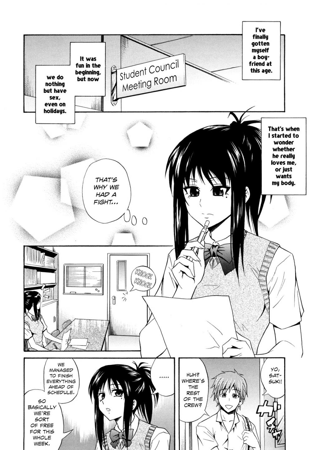 Hentai Manga Comic-Sayonara, Oppai-Chapter 4-2